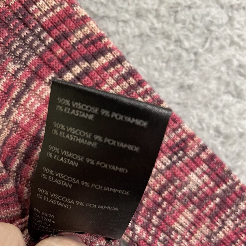 Urban Outfitters Bell Sleeve Ribbed Knit Top Size Large CROP Long Sleeve - Picture 5 of 9